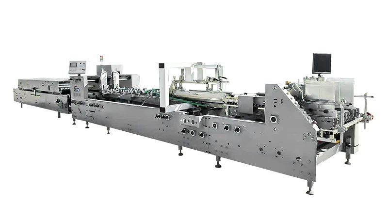 Auto Folder Gluer Machine Straight Line